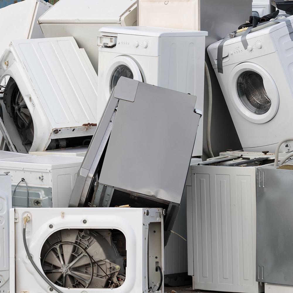 Eco-friendly recycling process by Junk Champs Junk Removal for appliances and electronics in Lancaster County