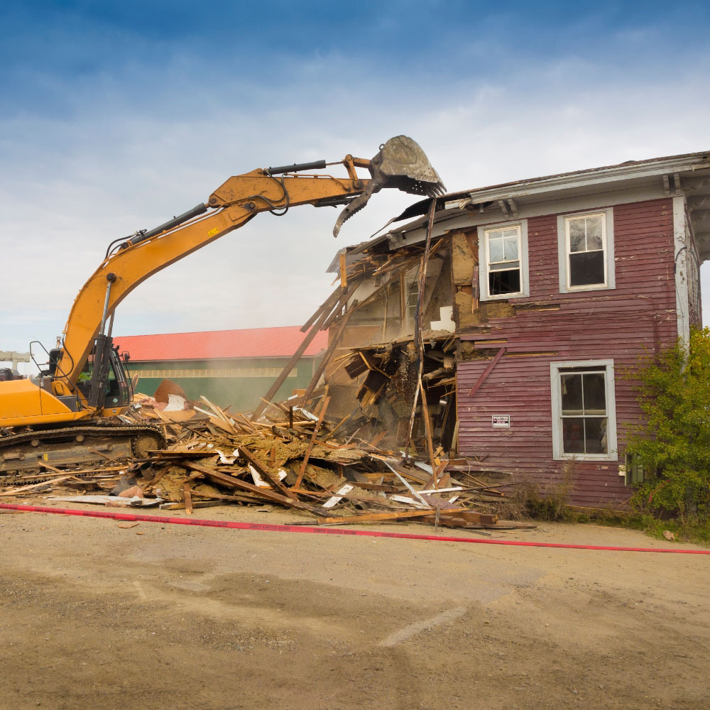 Efficient light demolition service facilitating property improvements in Lancaster County